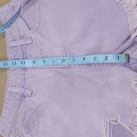 Wild Fable Size 4 (27) "Highest Rise Shorts", Light Purple, New without Tags. - Picture 5 of 10